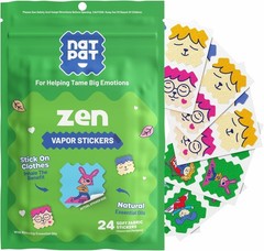 BuzzPatch Natural Mood Calming Stickers for Kids – 24 Safe Essential Oil Patches