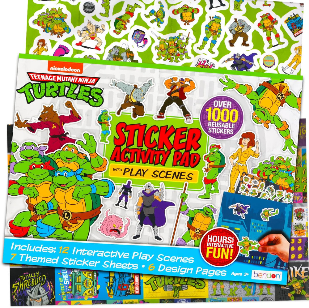 Ultimate Sticker Activity Pad with 1000+ Stickers, Play Scenes, Activity Pages