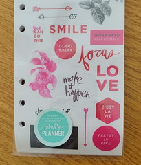 NEW Heidi Swapp Planner Stickers Fresh Start Clear & Hello Beautiful Gold Foil