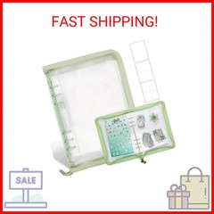 Ruatu Sticker Storage Organizer Binder A5 Sticker Book Collecting Album Reusable