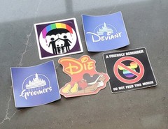 Truther 9/11 TRUTH STICKERS (4)