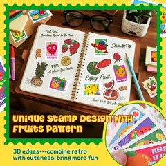 300Pcs Scratch N Sniff Scented Reward Stickers for Kids, Teachers
