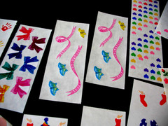 Creative Memories Lot Stickers,Ribbons, School, Handprints, Baby, FloralVarious.