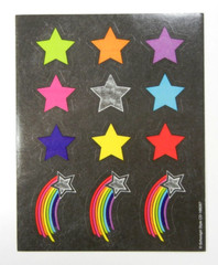Stars & Shooting Stars Chalkboard Style Stickers Carson Dellosa