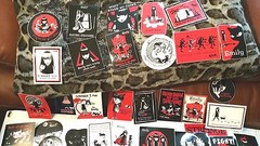 10 Pre Packaged RARE Emily the Strange stickers Red & Black