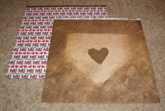 Reminisce Design 12×12 Dbl. Sided Paper Lot(8) w/Sticker ~ Game Day….Softball