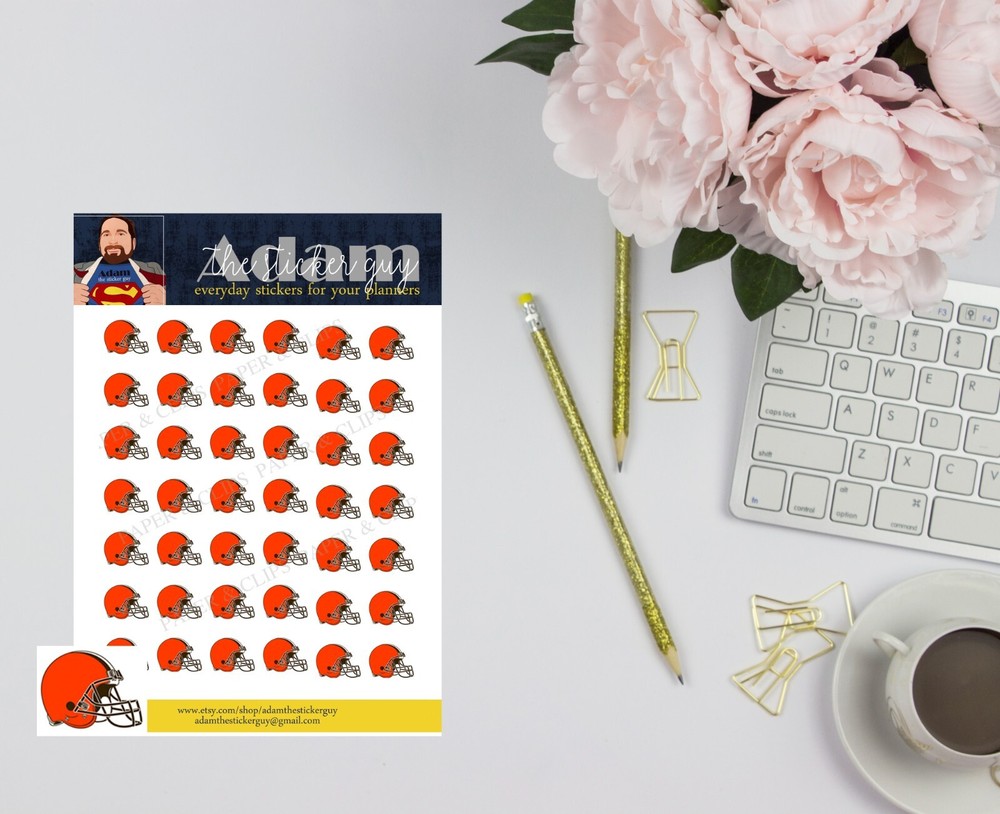 Cleveland Browns Planner Stickers