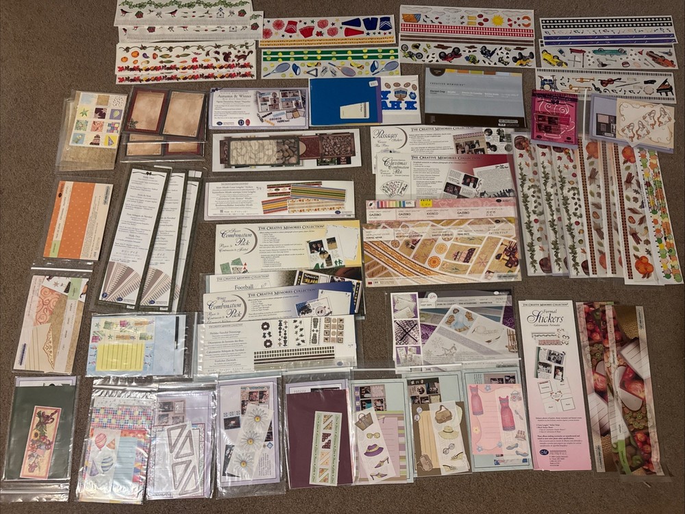Creative Memories LOT Combo Packs, Stickers, Great Lengths, & More! #3