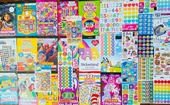 850+ Sticker Bundle, Kickstart Back to School w. STICKER BOOKS + New Full Sheets