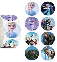 100 FROZEN ASSORTED .79″ STICKERS LABELS SEAL DISNEY PARTY FAVOR GIFT MOVIE