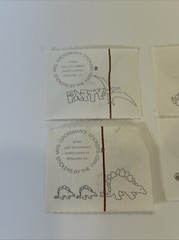 Vintage Mrs Grossman 1993 Dinosaur Stickers Set Of 6 Sheets As Shown