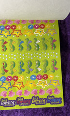 Sticker Lot Sea Creatures Vtg Y2K Ocean Life Fish Whales Mermaids Sandylion book