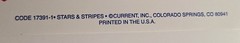 Vtg 1991 Current Stickers Stars & Stripes Hearts Stars Patriotic Red White Blue
