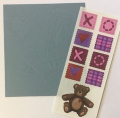 ROCKING BABY Sticker Set(11pc)5″x2″ Creative Memories•Rocking Chair •Bear•Heart