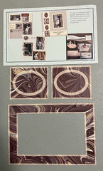 Creative Memories Assorted Black & White Stickers & Brown & Tan. (F55410)