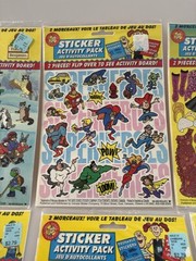 STICKER ACTIVITY PACKS Reusable Sticker Packs with Activity Boards 11 PACK LOT