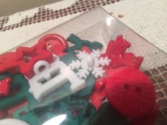 Make it Christmas Buttons and parts for Holiday Projects