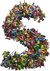 Rich Colors 500 Pieces round Metal Brads in Box, Paper Fasteners 15 Colors Rando