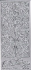 Assorted CORNER Starform vinyl outline stickers, 1 sheet – Acid Free!