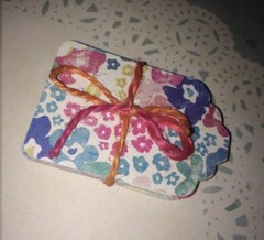 26 Pack – Hand Punched Floral Gift Tags for Crafting, Scrapbooking, Gifts, Etc.