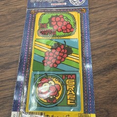 RARE Vintage SNIFFEE LINEN Iron On Imperial Toy Co. Scratch N Sniff GRAPE 1984
