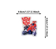 20 TRANSFORMERS RANDOM ASSORTED 2″ STICKERS LABELS PARTY FAVOR ANIME AUTOBOT