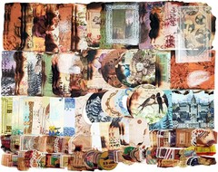 200PCS Vintage Scrapbooking Supplies Pack for Junk Journal Planners Decoupage Pa