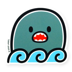 Friendly Sea Creature ✦ B-Side Label Sticker