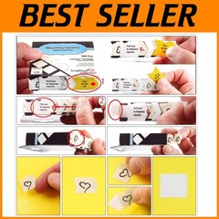 Easy Repositioning 1/2-Inch Mounting Squares, 500pk