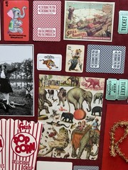 Circus Carnival Ephemera Lot Junk Journal scrapbooking 64 + pieces Kit Bundle