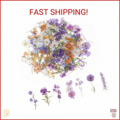 120 Pcs Transparent Flower Stickers for Scrapbooking PET Nature Plant Floral Sti