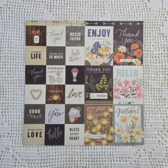 Hello 12×12 Scrapbook Kit by Jen Hadfield/American Crafts and others