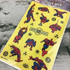 Vintage Marvel Ultimate Spider-Man Stickers Sealed Pack 2 Sheets Sandylion 2001