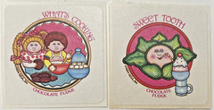 Vintage 1984 Cabbage Patch Kids Scratch n Sniff Sticker Lot of 9