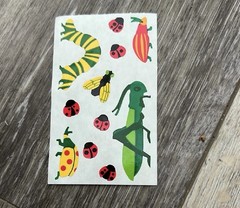 Mrs. Grossman’s Stickers Insects Grasshopper Bugs 1/2 Sheets