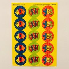 Trend Scratch n Sniff Scented Stickers CHOCOLATE | BLUEBERRY | TROPICAL +more