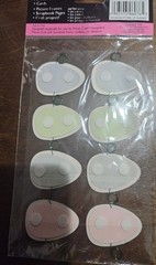 Provo Craft Third Dimension Stand-Outs Easter Egg Paper Sculpture Stickers Craft
