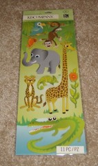 K&Company Adhesive Chipboard ~ On Safari….Jungle Animals