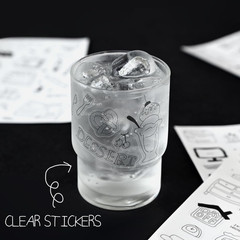 Little Doodle Theme Sticker Set of 6