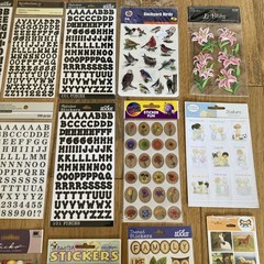 Lot Of 18 NOS Vintage Pkgs Of Stickers Asst Brands + Themes #4