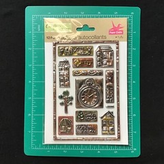 Crafters Square Family Puffy Stickers Vintage Look Sticker St-249