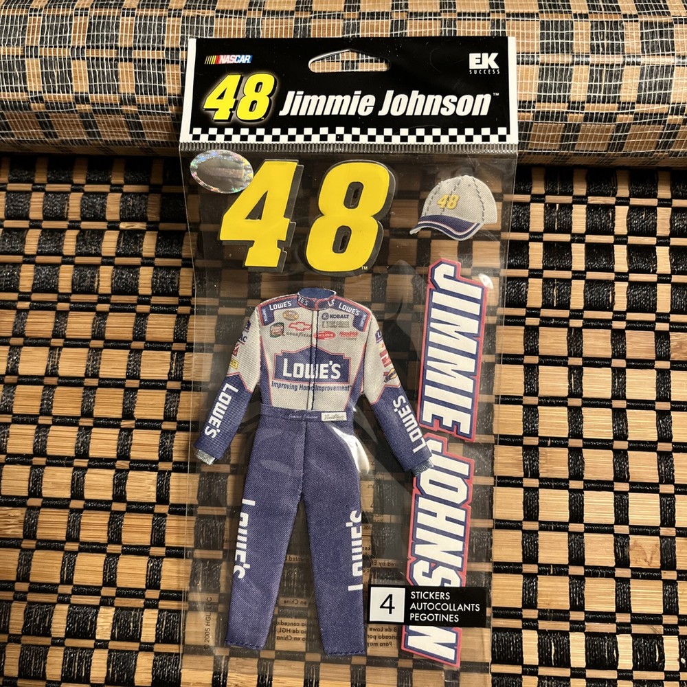 NASCAR «Jeff Gordon # 24 Suit 3-D Stickers 4 Pieces » Jolee’s Boutique