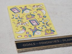 Vintage AGC Inc. American Greetings Mother Goose, Nursery Rhymes 1 Sticker Sheet