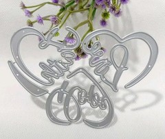 Cursive Words Die Cut 3 Piece Set Faith Hope Love Religious Inspirational Paper