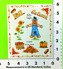 Fall Autumn NRN Designs Sticker Sheet