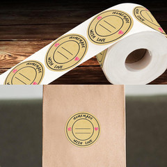 Jam and Jelly Jar Canning Labels for Mason Jars and More with Lines