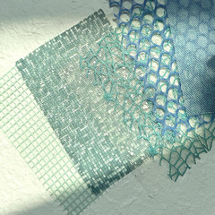 15 Sheets Handmade Scrapbook Paper Craft Mesh Fabric Scrapbooking Supplies Aesth