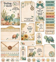 Cute Themed Embellishments Junk Journal Scrapbook USA PICK A Set