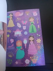 STICKERBOOK FOR KIDS 18 SHEETS A5 PRINCESS (A)
