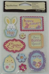*YOU CHOOSE* -K&Co., Recollections & Others EASTER, BUNNY, EGGS, BASKET Stickers